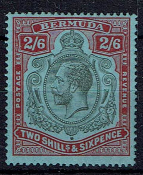 Image of Bermuda SG 89a LMM British Commonwealth Stamp